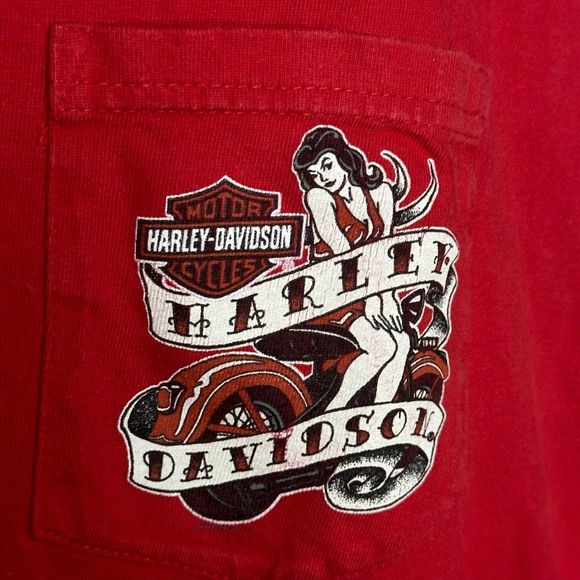 Harley Davidson Cut-Off Shirt Tank Top Size XL - Picture 5 of 7